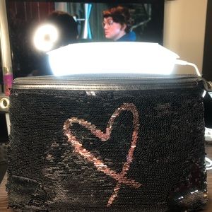 Victoria’s Secret sequence make up tote bag